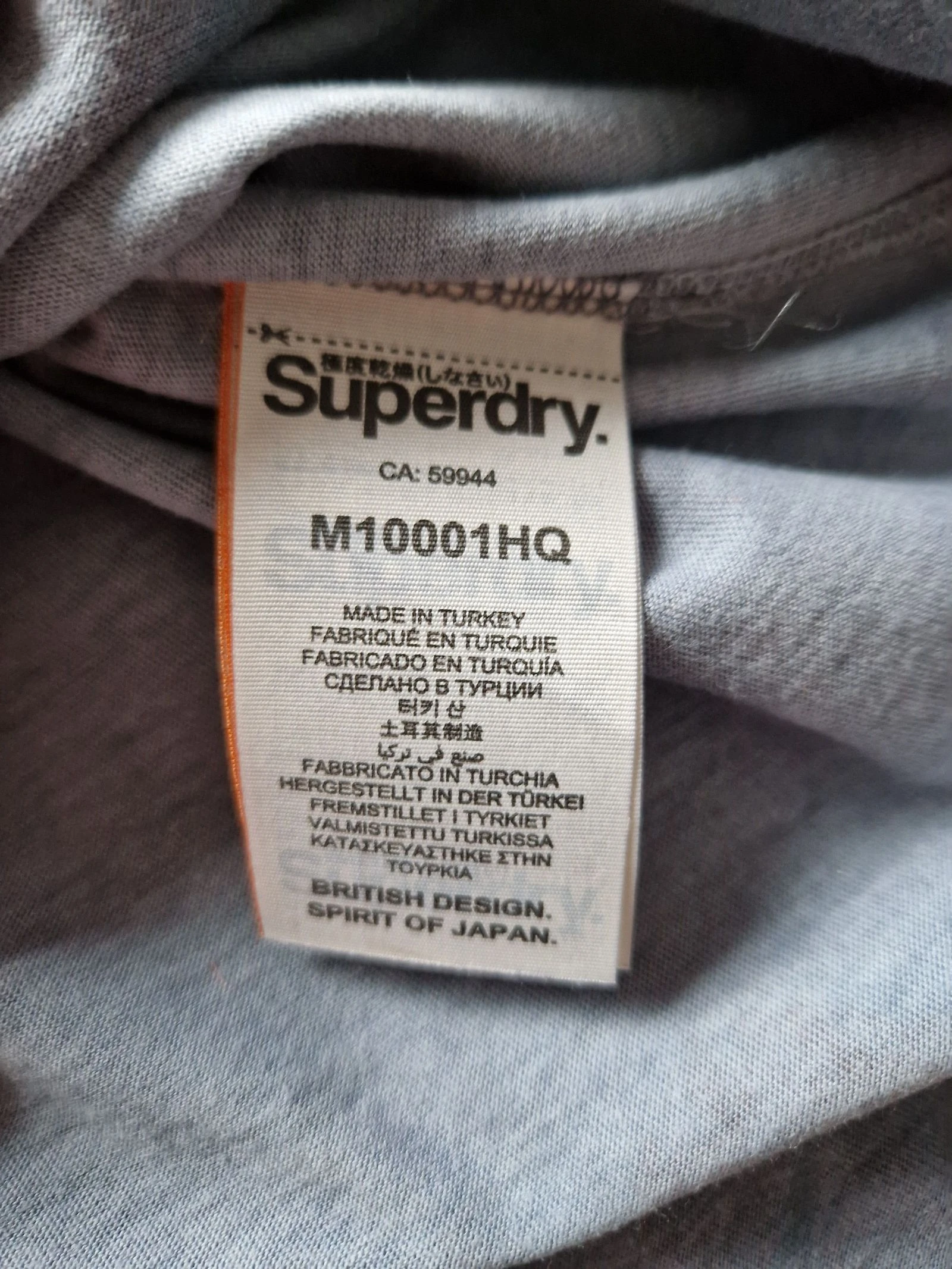 T-shirt Superdry homem estampado floral cinza bordô tamanho G – photo 6